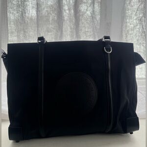 Cole Haan Black nylon and leather tote Bag